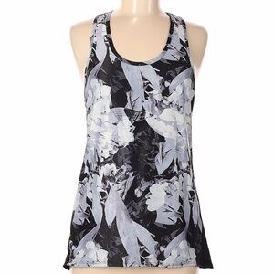 Mondetta | Print Activewear Yoga Tank Womens Size S Black Racerback Stretch